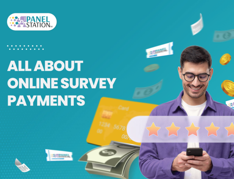 Paid online survey payments